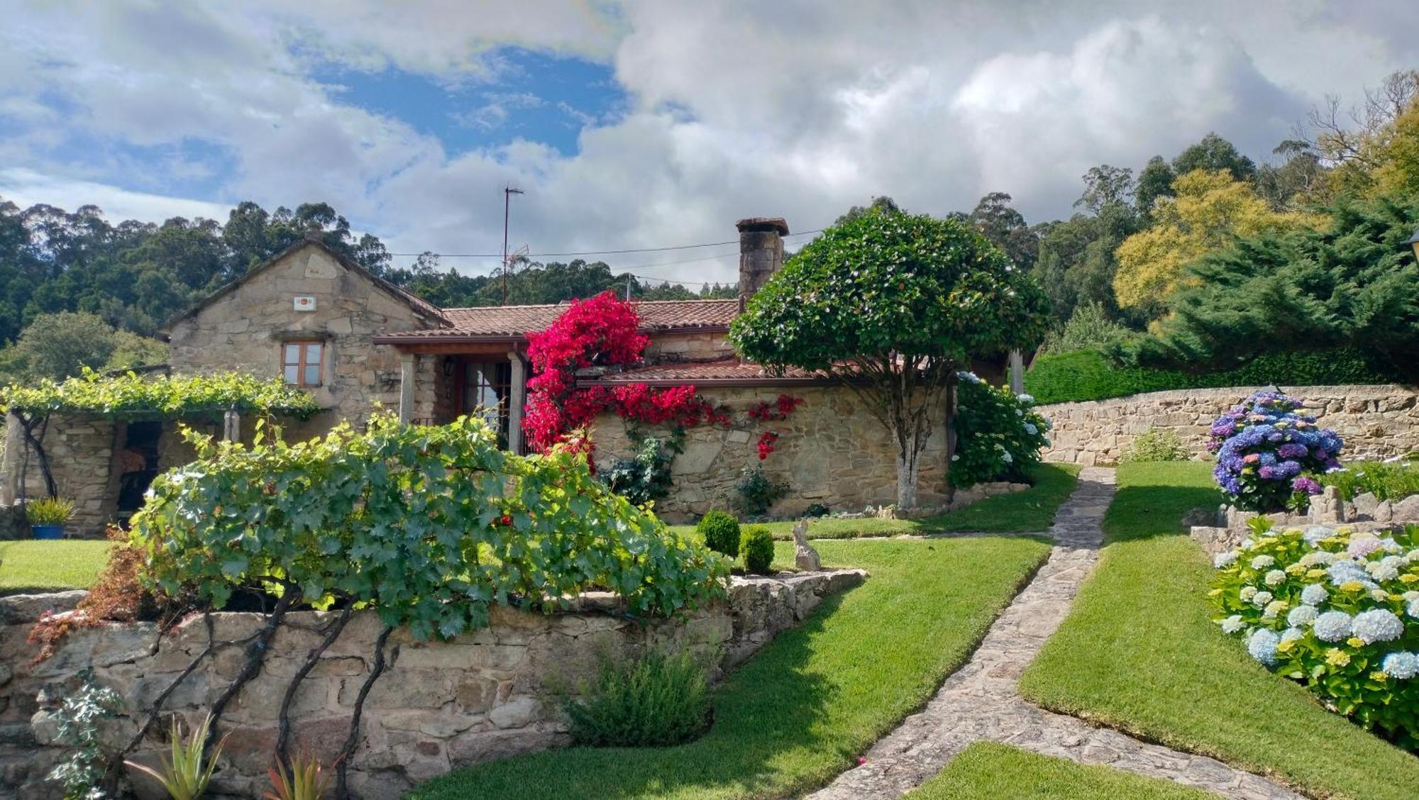Villa Remanso Azul Moaña Exterior foto