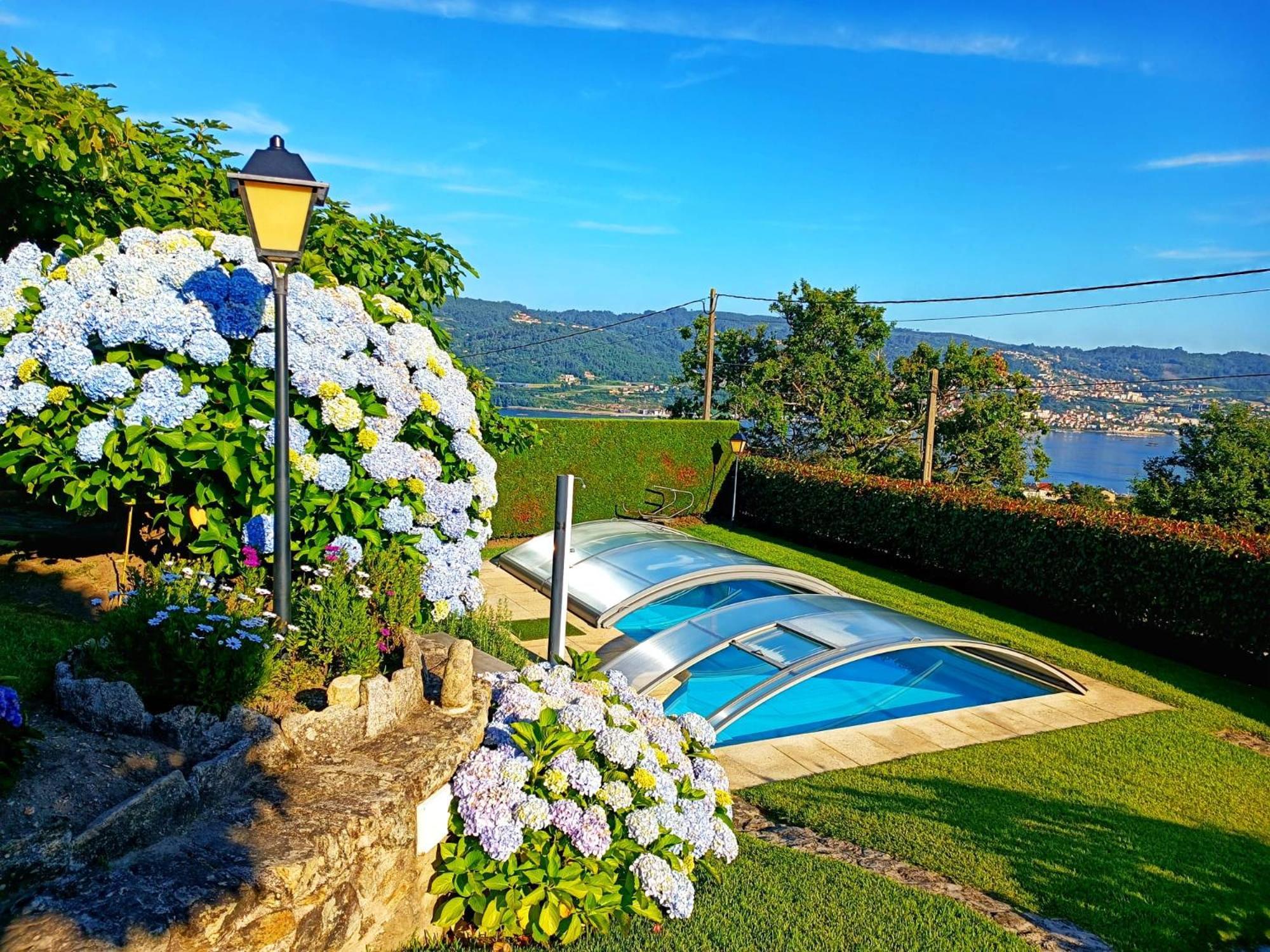 Villa Remanso Azul Moaña Exterior foto